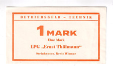 DDR LPG - Geld Steinhausen