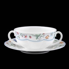 Suppentasse + Untertasse -