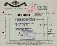ROTTI Suppen München Diete Mühlhausen Thüringen 1934 Suppenkönig Brühwürfel Top