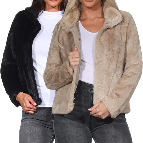 Only damen kunstfelljacke - only,