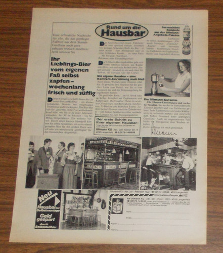 Seltene werbung ullmann - seltene,