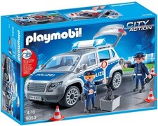 Playmobil 9053 Polizei Geländewagen mit Licht und Sound"  | City Action NEU/OVP