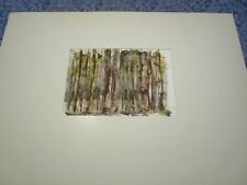 Original Karl Holstein Aquarell: Bäume B1a 0082