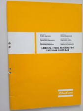 Atlas Copco Fahrbahre Kompressoren XA(S) 125,- 175Dd XAH(S) 125Dd, XA125 DdA...