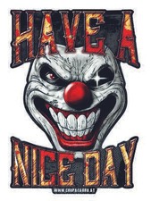 Aufkleber Clown Have a nice