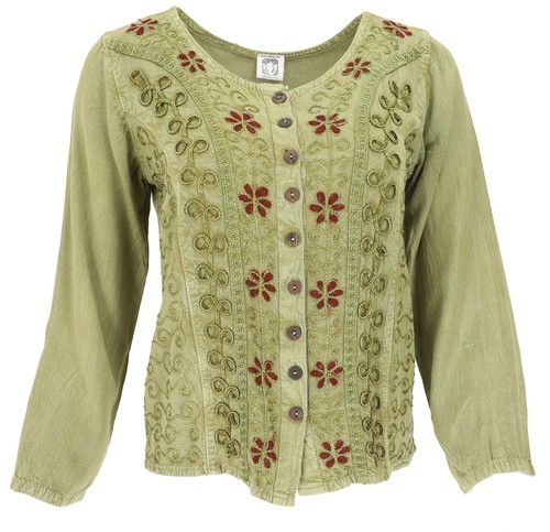 Kurzes blusentop boho chic - blusentop,