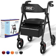 Leichter Rollator mit Sitz –