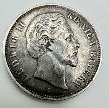 Bayern 5 Mark 1876 D J. Jäger 42 Ludwig II. 1864-1886