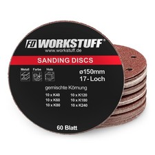 Fabric sanding discs 60 - fabric,