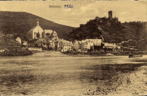 Beilstein der mosel - ak,