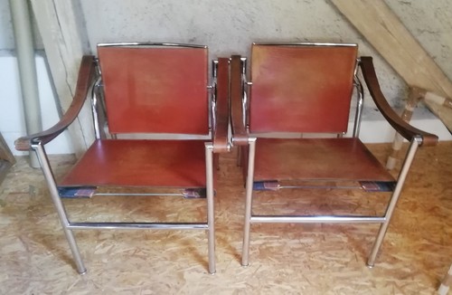 Lc1 fauteuil à dossier - 2,