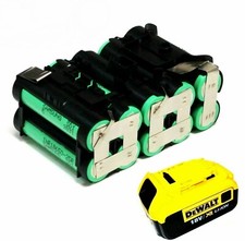 Tauschpack für Original Dewalt Akku 18 V Li  mit 5.0 Ah  5000 mAh  DCB182 /180