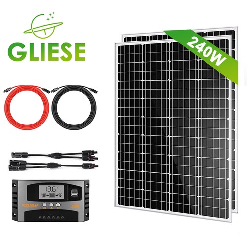 240w solaranlage komplettpaket - solaranlage,