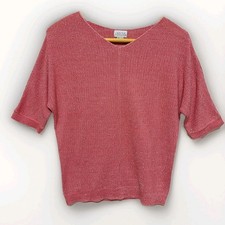 JANINA Damen Kurzarm Pullover