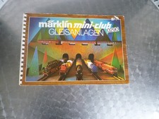 Märklin Mini-Club Gleisanlagen 0290 Baupläne für  16 Anlagen