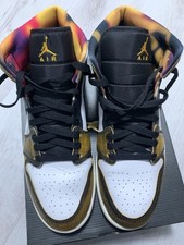 [DQ8417-071] Mens Air Jordan Retro 1 Mid SE 'Orange Wear Away' Gr.45