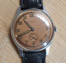 Ancre Vintage Armbanduhr Uhr mechanisch Handaufzug 15 Jewels