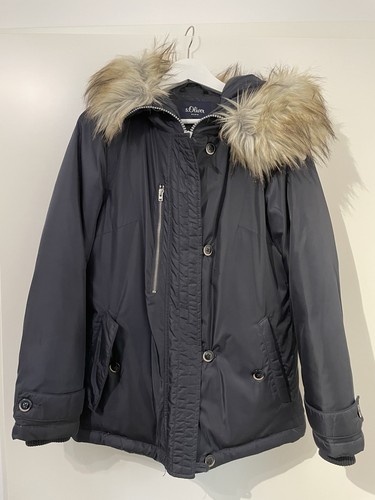 Dunkelblaue winterjacke von - dunkelblaue, s