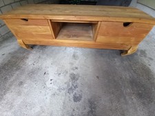 FineBuy TV Lowboard Massivholz