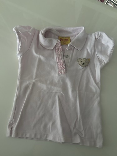 Steiff poloshirt rosa 92 - *,