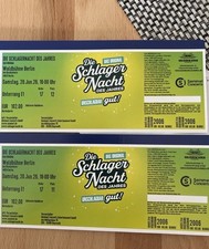 2 Tickets Schlagernacht Berlin