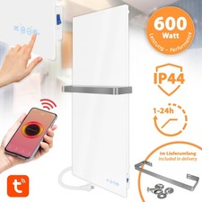 Badheizkörper Handtuchheizung 600Watt Handtuchtrockner Infrarot Thermostat WiFi 