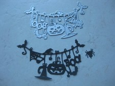 Girlande Stanzschablone Stanze Halloween