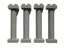 Lego Duplo ~4x Stützen~Pfeiler~Säule~Feuerwehr~Spielplatz~Bahnhof~Zoo~Puppenhaus