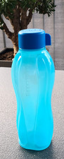 Tupperware Trinkflasche 1l türkis Schraubverschluß Eco Easy