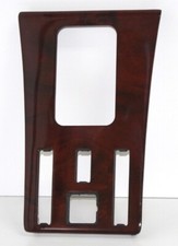 SCHALTKONSOLE ECHT  WURZELHOLZ