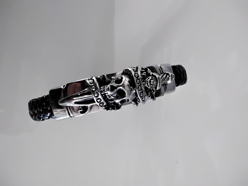 Armband save brave leder - armband,,