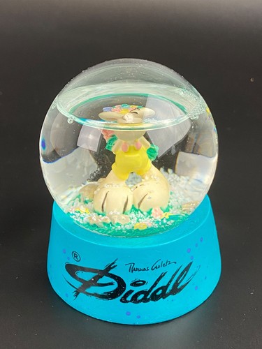 Vintage diddl maus schneekugel - diddl,