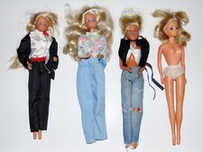 Plasty Petra 4 x Vintage Puppe