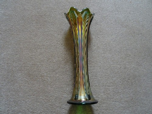 Karneval glas vase - karneval, "plume