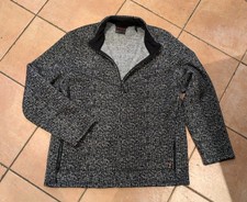 Mammut Strick-Jacke XXL neuwertig Chamuera schwarz meliert