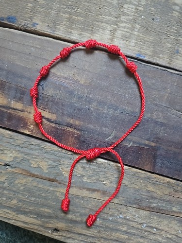 Kabbala armband roter - kabbala, faden