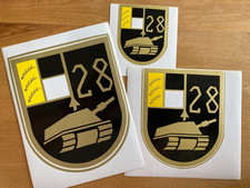 drei Bundeswehr-Aufkleber Panzerbrigade 28