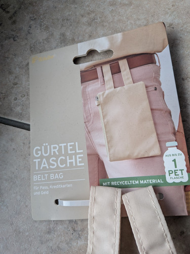 Gürteltasche beige von - gürteltasche,