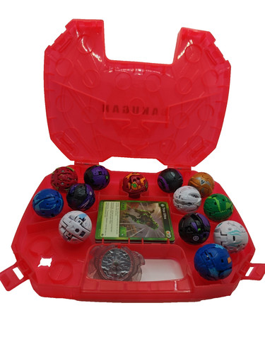 Bakugan figuren koffer - bakugan, figuren,