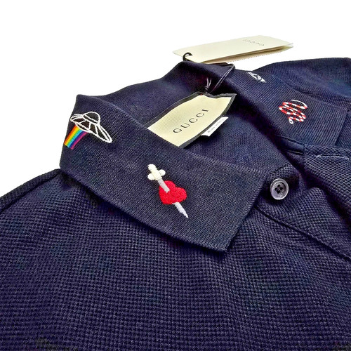 Gucci baumwoll piquet - gucci,