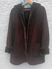 FUCHS-SCHMITT-DAMEN-WINTERJACKE- KAPUTZE- GR:46  FELL-LEDER- IMITAT-SEHR WARM