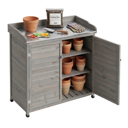 Pflanztisch gartenschrank - pflanztisch,