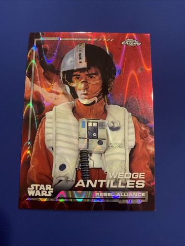 Star wars karte topps chrome - star,
