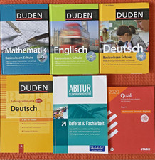 Duden Mathematik, Deutsch, Englisch, ( mit DVD) und Schulgrammatik 5 - 10 Klasse