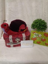 Steiff Valentins-Koffer 5432/20 Schnecke KF + Liebes-Accessoire im Koffer