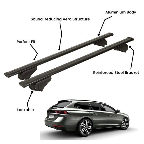 Pcs black roof - black, rack