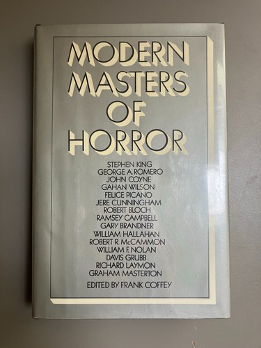 Modern masters horror hc - masters, of