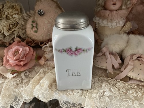 Antike porzellan dose shabby - antike,
