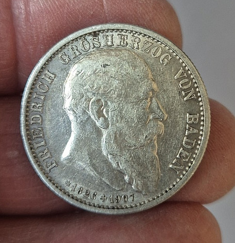Mark baden 1907 silber - mark,