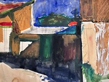 Alter Entwurf Farb- Und